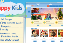 Happy Kids – Thème WordPress pour enfants Happy Kids Theme WordPress pour enfants