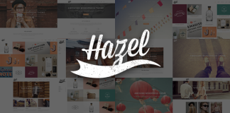 Hazel Theme creatif multi concept