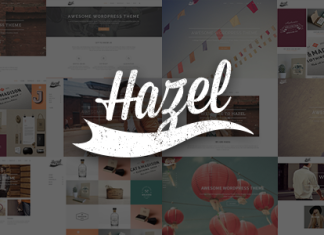 Hazel Theme creatif multi concept