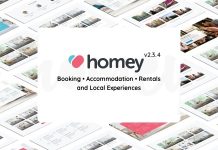 Homey – Thème WordPress de réservation et de location Homey Theme WordPress de reservation et de location