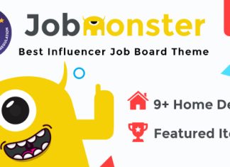 Jobmonster Theme WordPress de tableau demploi