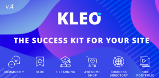 KLEO Theme BuddyPress polyvalent axe sur la communaute