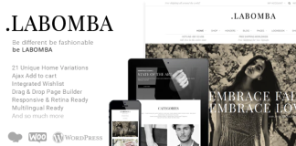 La bombe Theme WordPress polyvalent et reactif