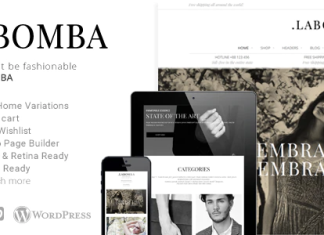 La bombe Theme WordPress polyvalent et reactif