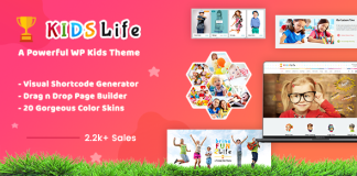 La vie des enfants Lecole des enfants WordPress