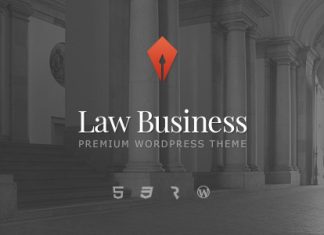 LawBusiness Theme WordPress pour avocats et avocats