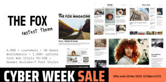 Le Renard Theme WordPress pour magazine journal et actualites