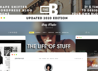 Le theme WordPress TheBlogger