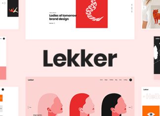 Lekker Theme WordPress Portfolio