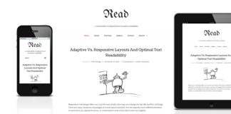 Lire WP Theme minimaliste de blog WordPress