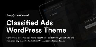 Lisfinity Theme WordPress de petites annonces classees