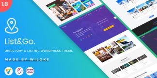 ListGo Theme WordPress de repertoire