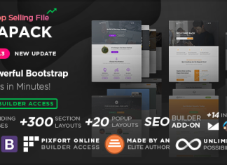 MEGAPACK Pack de pages datterrissage HTML marketing Acces