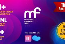 MF – Thème WordPress Polyvalent MF Theme WordPress Polyvalent