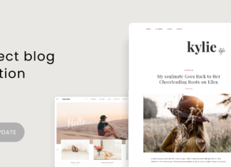 Malina Theme de blog personnel WordPress