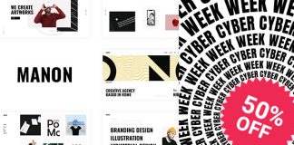 Manon Theme Portfolio Agence