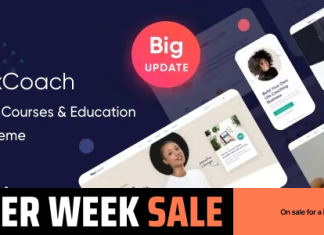 MaxCoach Theme WordPress pour cours en ligne coaching personnel