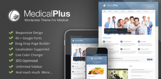 Medical Plus Theme WordPress pour medecin sante