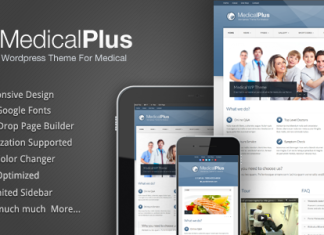 Medical Plus Theme WordPress pour medecin sante