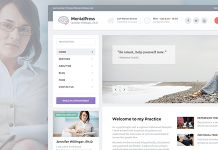 MentalPress Theme WP pour votre site web medical ou