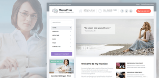 MentalPress Theme WP pour votre site web medical ou