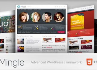 Mingle Theme WordPress polyvalent