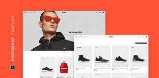Modele Meesto Modele eCommerce pour Photoshop