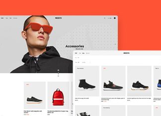 Modele Meesto Modele eCommerce pour Photoshop