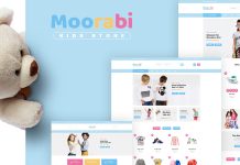 Moorabi Modele de site HTML pour magasin pour enfants