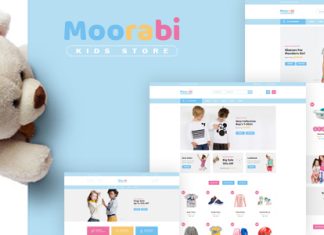 Moorabi Modele de site HTML pour magasin pour enfants