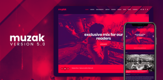 Muzak Theme WordPress musical