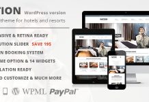 Nation Hotel Theme WordPress reactif