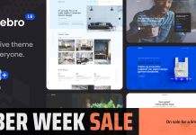 Norebro Theme de portfolio creatif pour une utilisation polyvalente