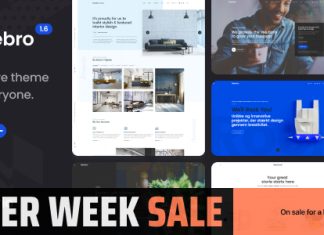 Norebro Theme de portfolio creatif pour une utilisation polyvalente