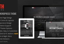 North – Thème WordPress Parallax d’une Page North Theme WordPress Parallax dune Page