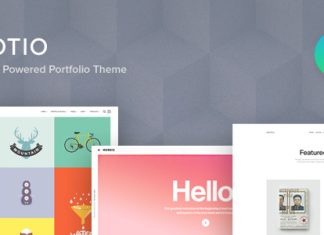 Notio Theme WordPress de Portfolio Creatif