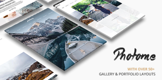 PhotoMe Portfolio de photographie WordPress