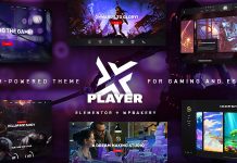 PlayerX Theme Gaming et eSports