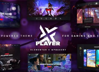 PlayerX Theme Gaming et eSports