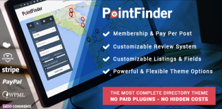 PointFinder Theme WordPress annuaire et repertoire