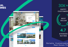 RH Theme WordPress de vente et de location immobiliere
