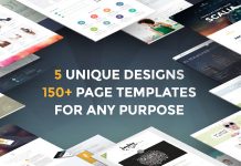 Scalia Theme Business Boutique One Page Blog a Concepts Multiples