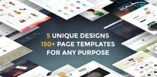 Scalia Theme Business Boutique One Page Blog a Concepts Multiples