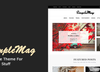 SimpleMag – Thème de magazine pour les créations artistiques SimpleMag Theme de magazine pour des choses creatives