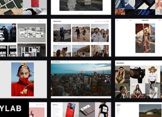 Skylab Theme WordPress de portfolio creatif et responsive