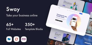 Sway Theme WordPress polyvalent
