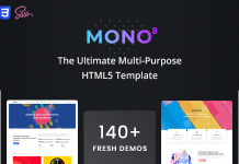 Template HTML5 Polyvalent Mono