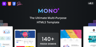 Template HTML5 Polyvalent Mono