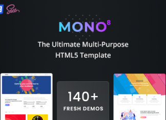 Template HTML5 Polyvalent Mono