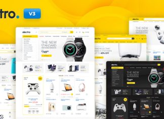 Theme WooCommerce pour magasin delectronique electro